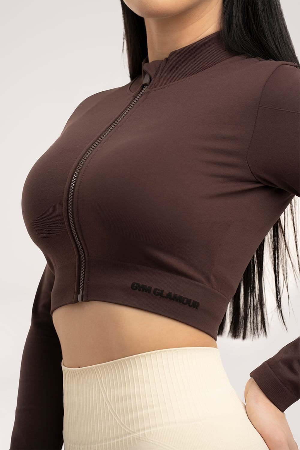 BLUZA BEZSZWOWA ROZPINANA