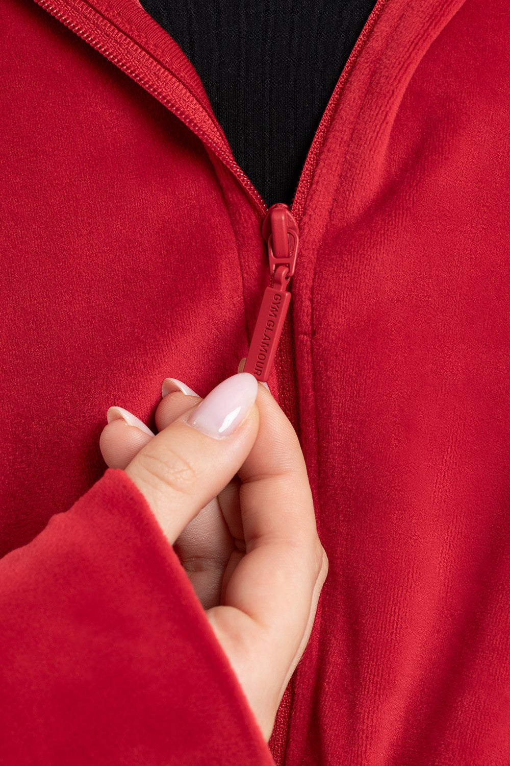 BLUZA ROZPINANA VELOUR