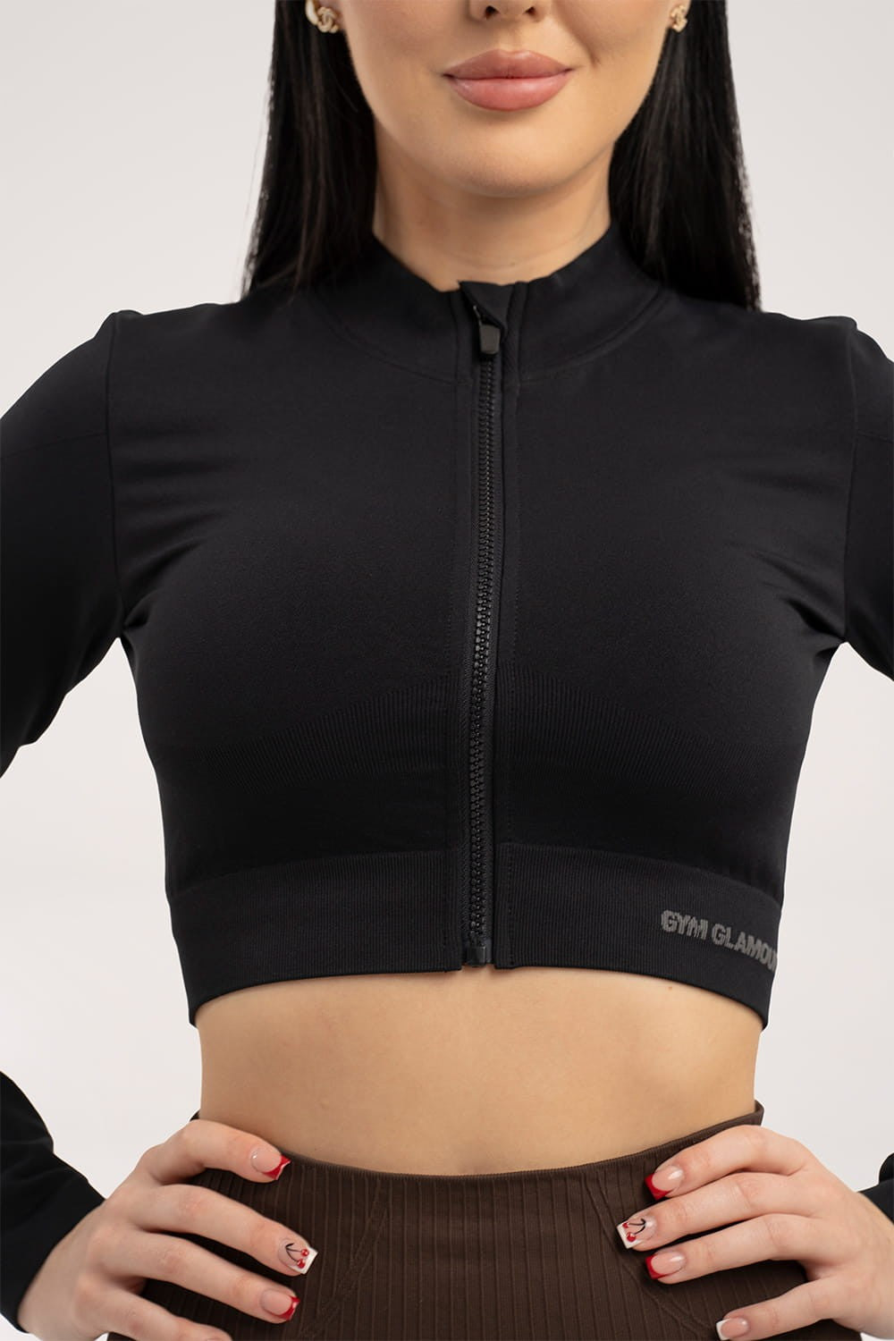 BLUZA BEZSZWOWA ROZPINANA