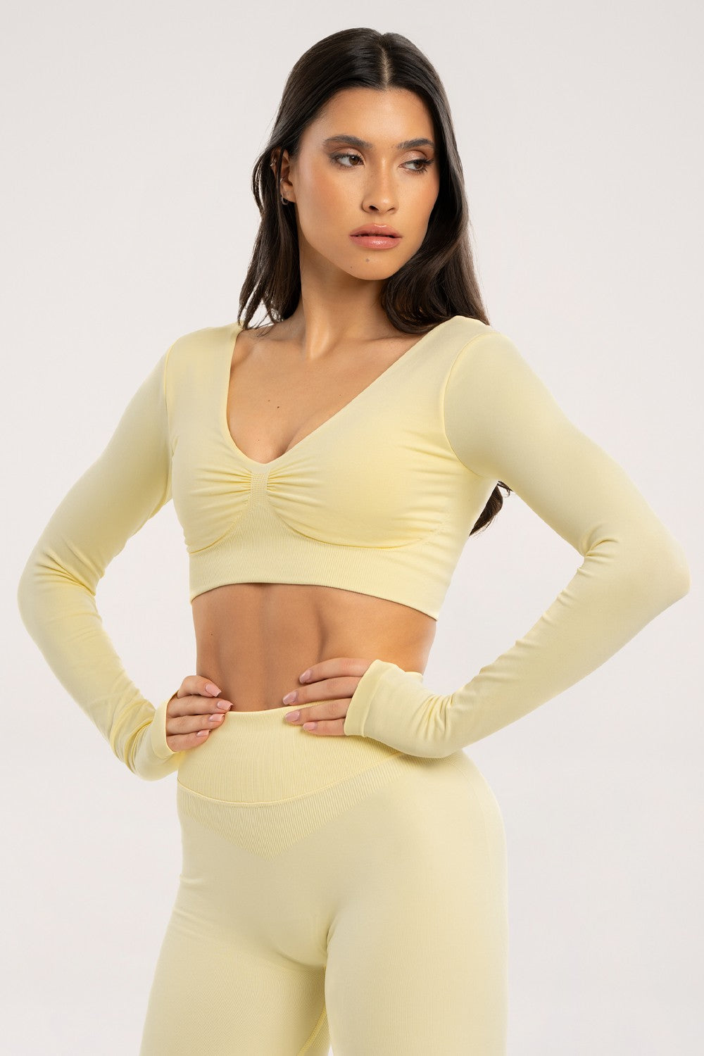 LONGSLEEVE Z ODYTYMI PLECAMI CACAO